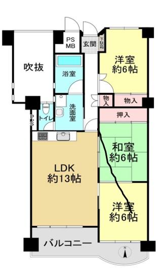 京橋南コーポ３号棟