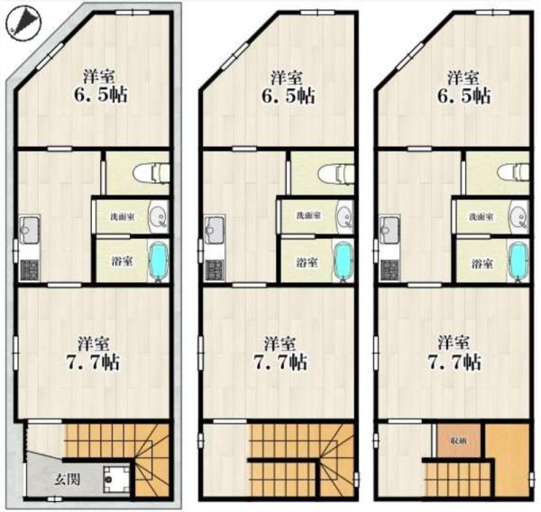 大阪市港区弁天５丁目の中古一戸建て