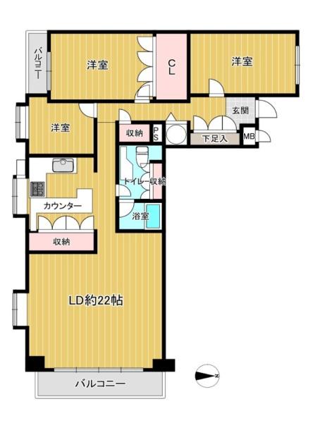 松屋町グランドハイツ