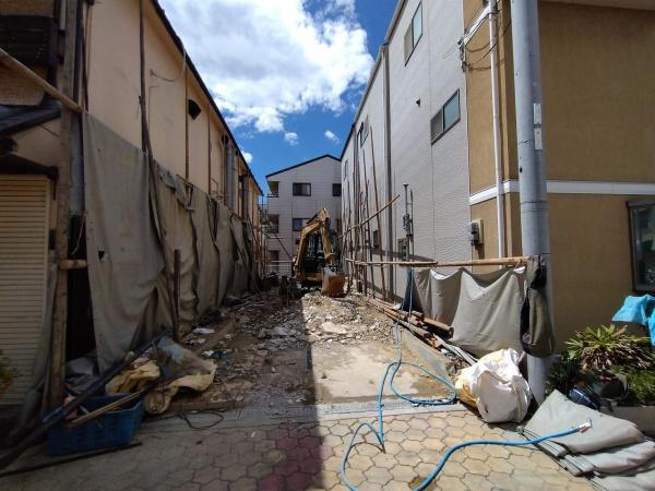 大阪市大正区鶴町２丁目の土地