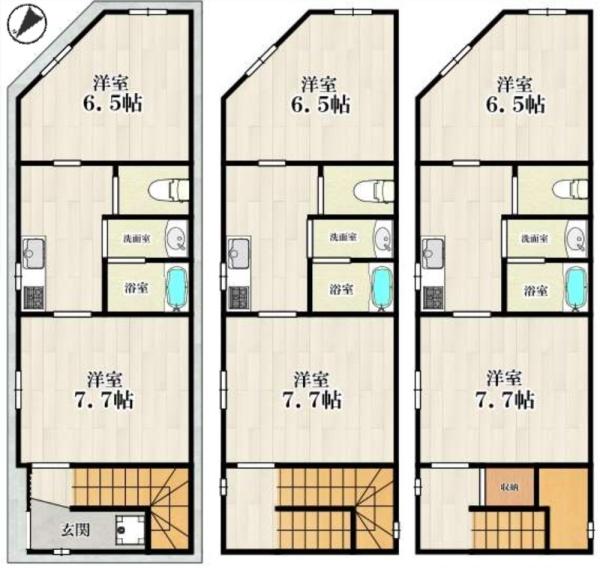 大阪市港区弁天５丁目の中古一戸建て