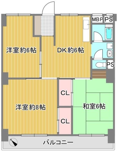 南朝潮コーポ１号棟