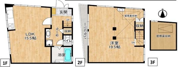大阪市福島区海老江3丁目　中古戸建