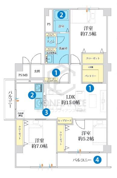 千島第2コーポ5号棟