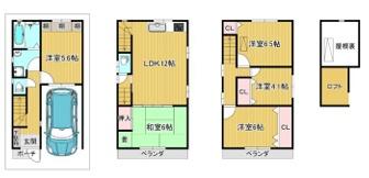 大阪市淀川区田川3丁目　中古戸建