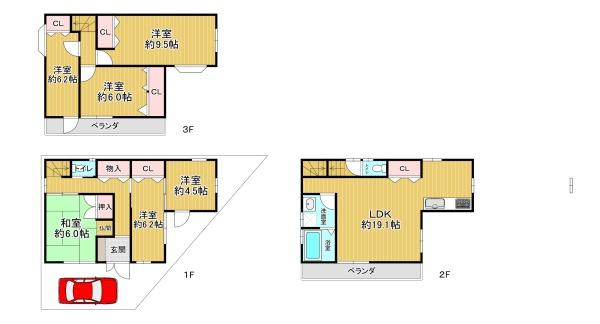 大阪市大正区北恩加島1丁目　中古戸建