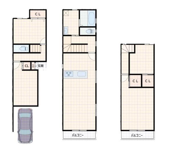大阪市城東区諏訪1丁目　中古戸建