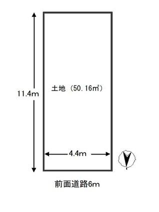大阪市大正区小林西1丁目　売土地
