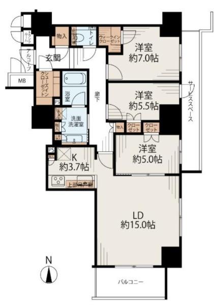 ジオタワー新町