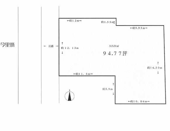 大阪市城東区鴫野東3丁目　売土地