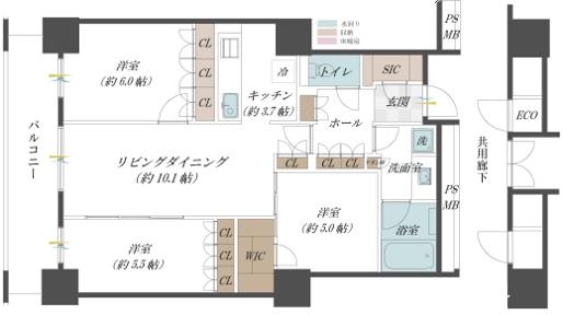 阿波座ライズタワーズフラッグ46