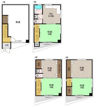 大阪市港区磯路3丁目　中古戸建