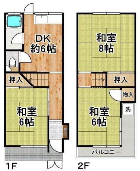 大阪市此花区春日出南2丁目　中古テラス