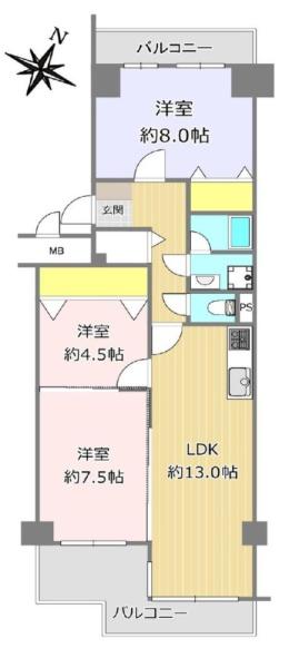 京橋グリーンハイツ１号棟