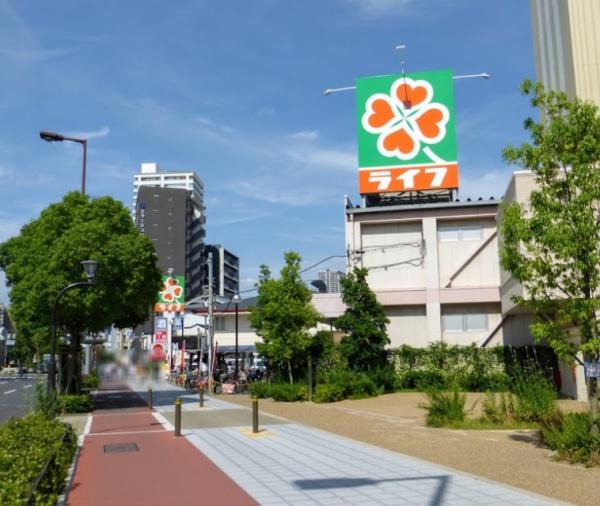 大阪市福島区吉野4丁目の土地(ライフ野田店)