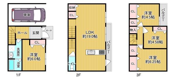 大阪市西淀川区大野1丁目　中古戸建