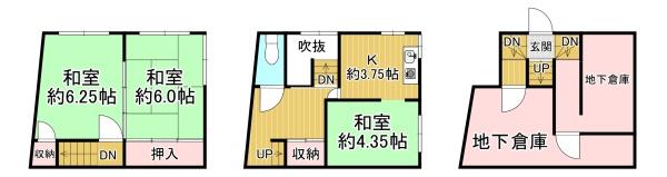 此花区西九条3丁目　中古戸建