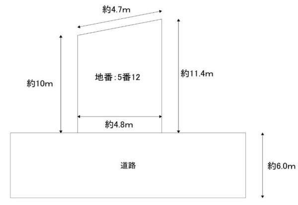 大阪市北区大淀中4丁目　売土地