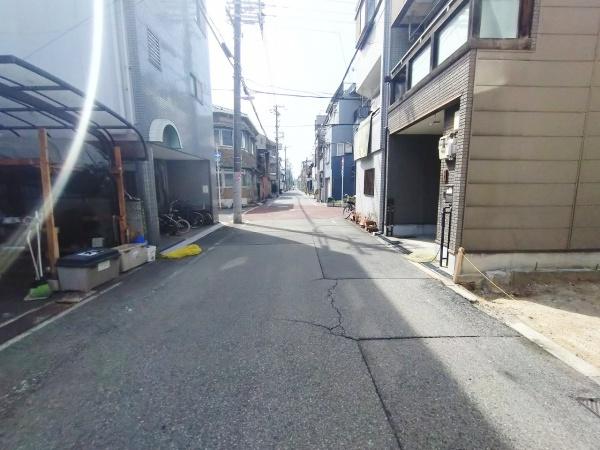大阪市大正区泉尾4丁目の土地(前面道路含む現地写真)
