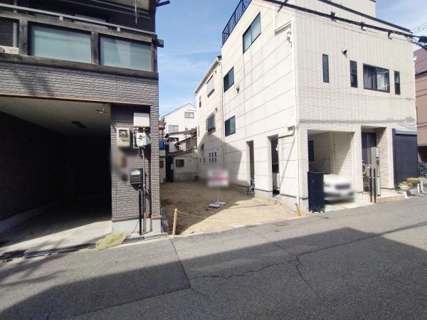 大阪市大正区泉尾4丁目の土地(前面道路含む現地写真)