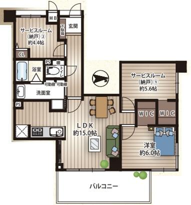 ヴィルヌーブ松ヶ枝町