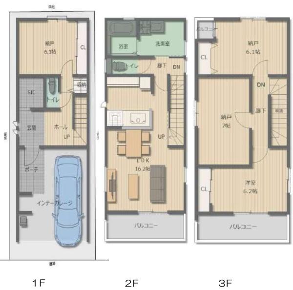 大阪市淀川区田川1丁目　新築戸建