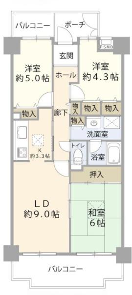 ユニライフ北大阪３号棟