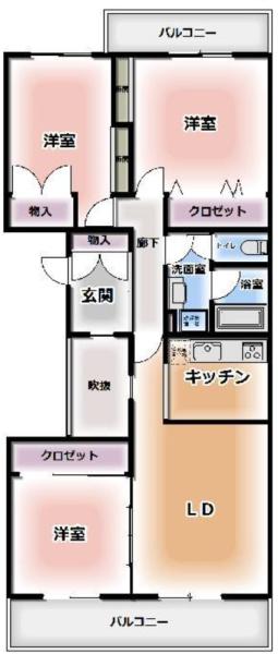 リバーサイドともぶち第一34号棟