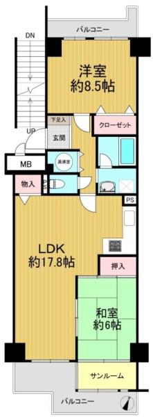 京橋グリーンハイツ1号棟