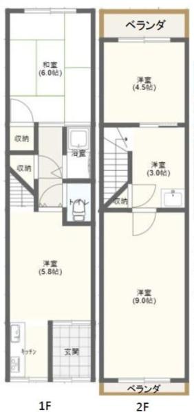 大阪市此花区高見2丁目　中古戸建