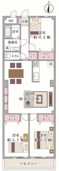 ロイヤルコーポ鍛冶屋町