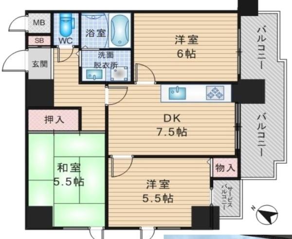 ライオンズマンション江戸堀西公園