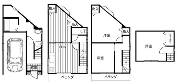 大阪市福島区大開1丁目　中古戸建