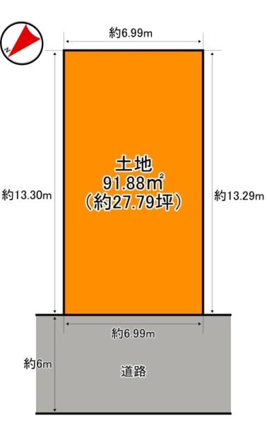 大阪市大正区北恩加島1丁目　売土地