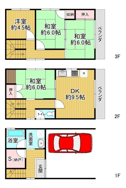 大阪市鶴見区徳庵2丁目　中古戸建