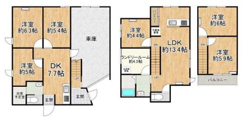 大阪市港区南市岡2丁目　中古戸建