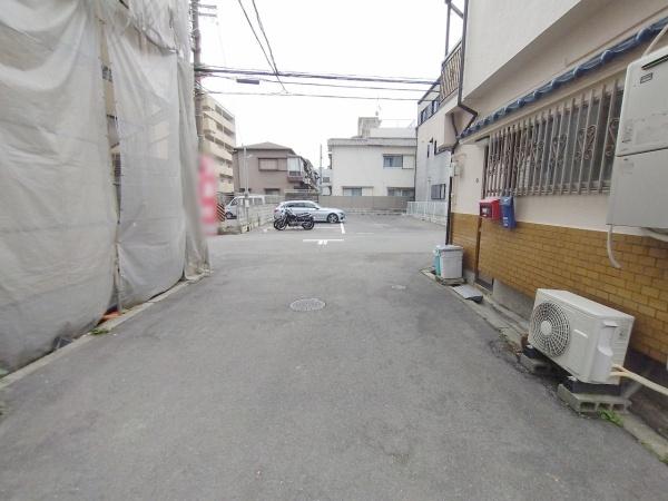 大阪市城東区鴫野西5丁目 新築戸建(前面道路含む現地写真)