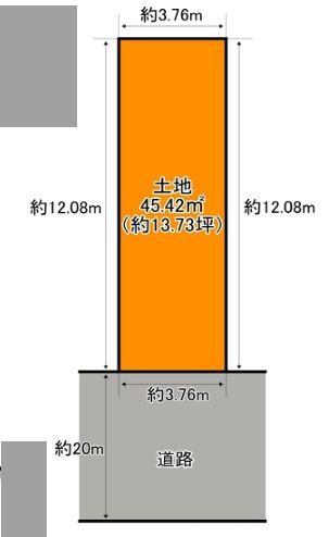 大正区鶴町3丁目　売土地