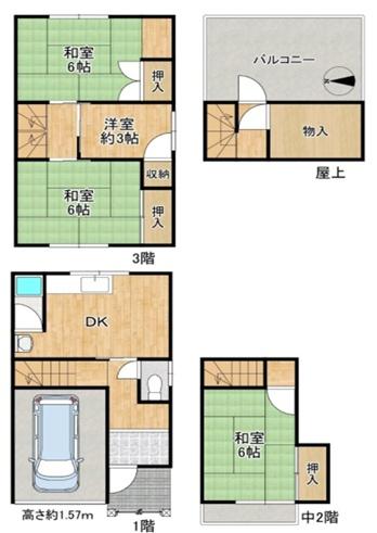 大阪市此花区朝日２丁目の中古一戸建て