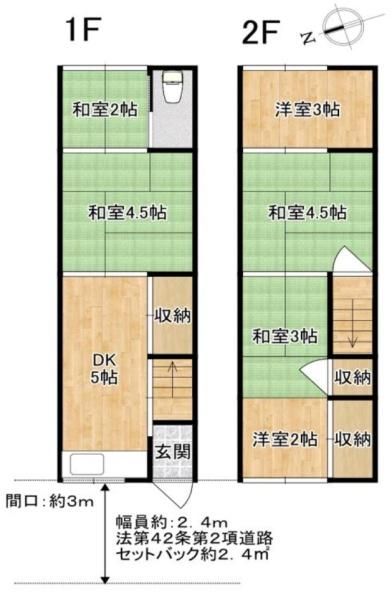 大阪市北区中津3丁目　中古戸テラス