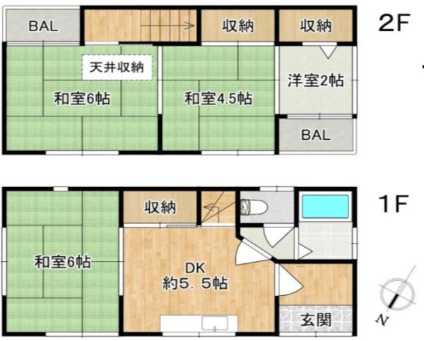 大阪市東淀川区豊里7丁目　中古戸建