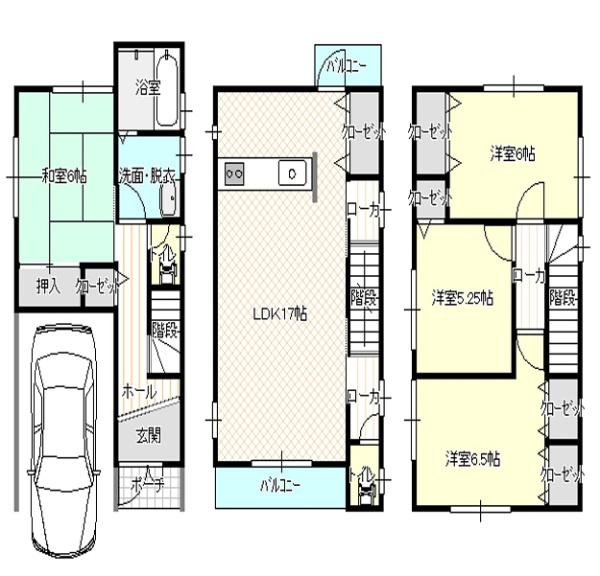 大阪市此花区高見3丁目　中古戸建