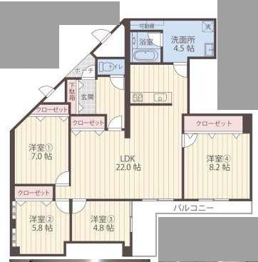 エバーグリーン淀川4号棟