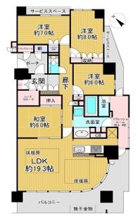 セントプレイス大阪パークサイトコート