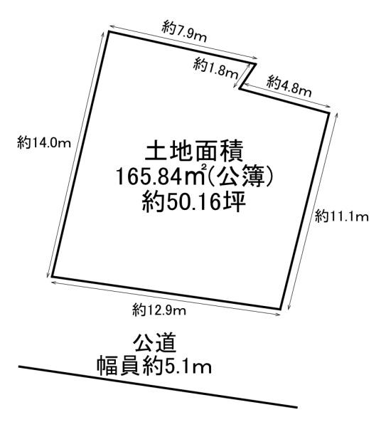 兵庫県加古川市別府町西脇3丁目　売土地