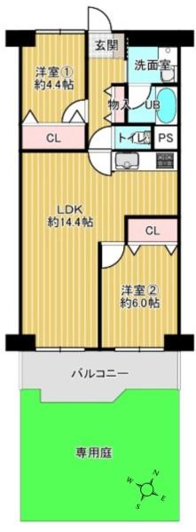 日商岩井野里マンション