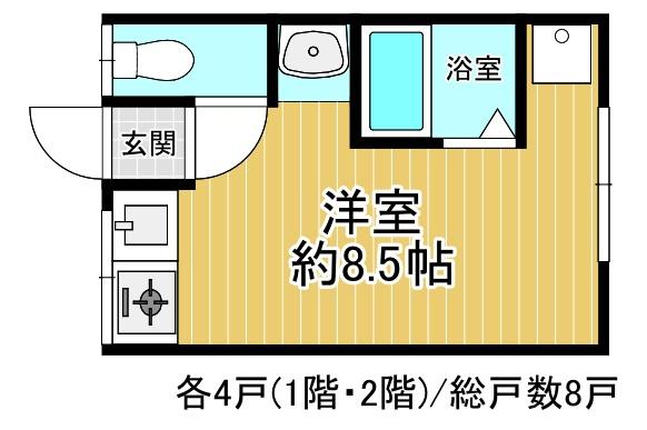大阪市生野区勝山南1丁目　一棟アパート