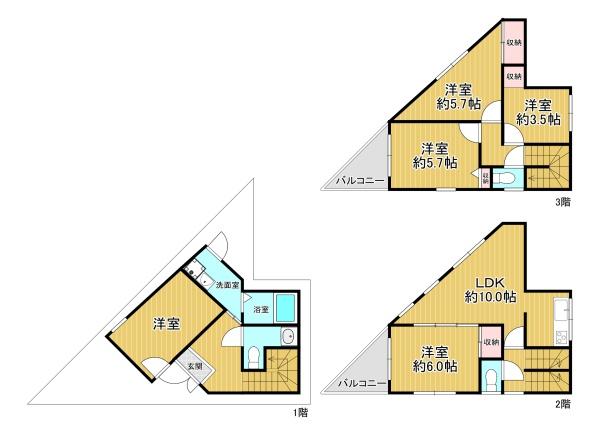 大阪市都島区東野田町4丁目　中古戸建