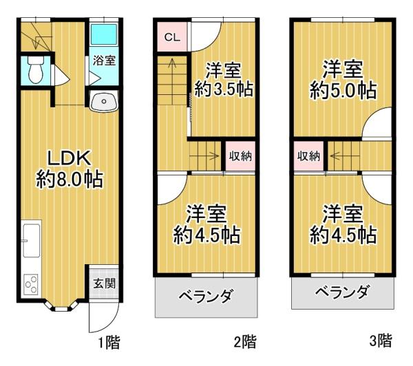 大阪市城東区関目2丁目　中古戸建