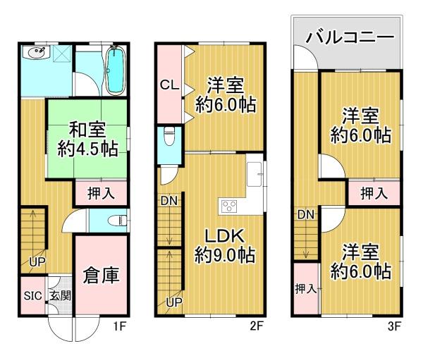 淀川区東三国2丁目　中古戸建